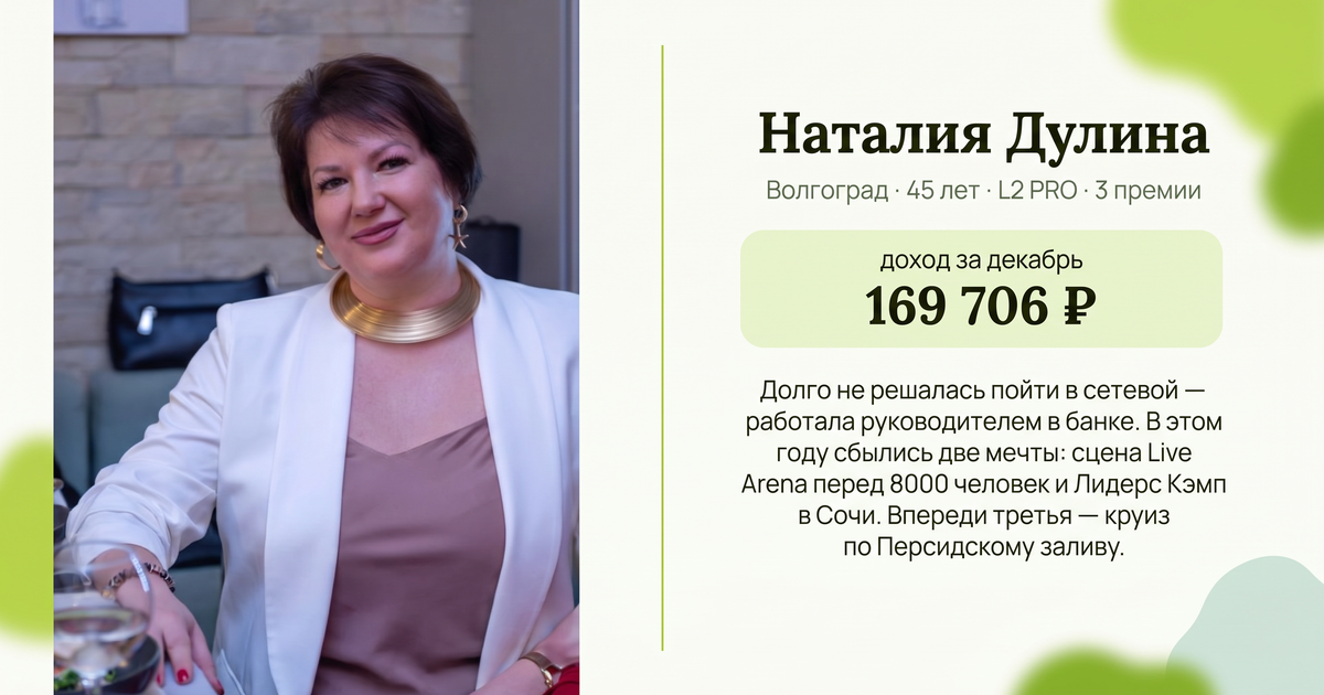 Кейс: Наталия Дулина